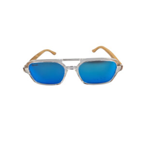 Shore Transparent Wooden Sunglasses