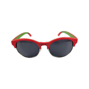 Carmin Round Half Rim Sunglasses